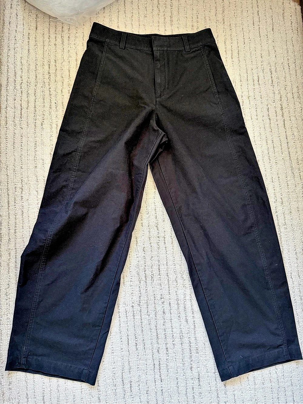 UNIQLO Wide Leg Pants Black Medium NWNT.